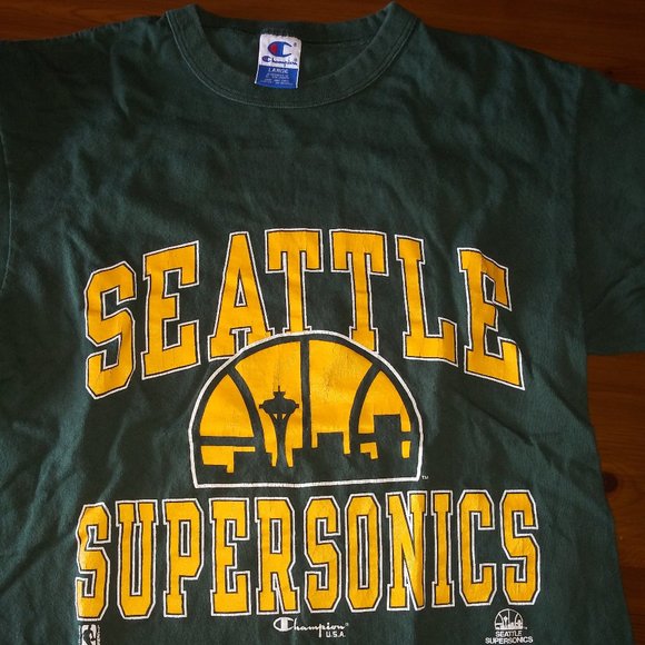 Seattle SuperSonics tee size large - Picture 2 of 2